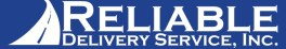 Reliable Delivery Service Logo Blue